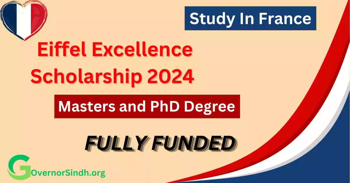 France Eiffel Excellence Scholarship 2024